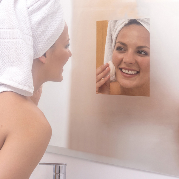 Peegelkile uduvastase kaitsega, 2 tk.