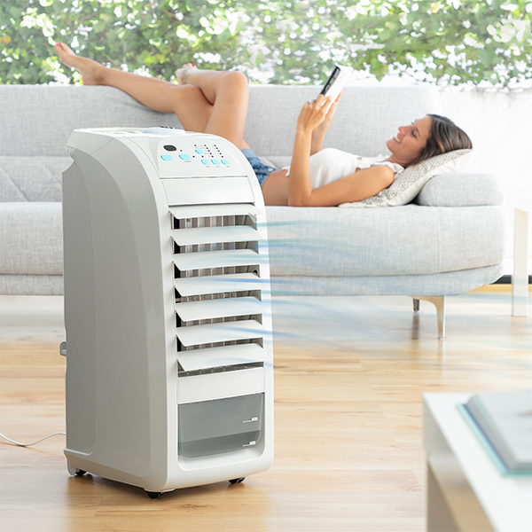 Kaasaskantav aurustav õhujahuti 4,5 L 70W grå