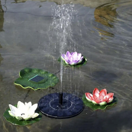 Päikesepatareiga purskkaev