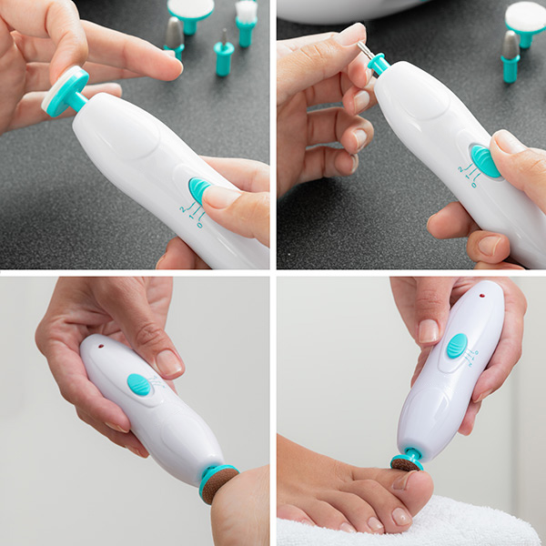 Täielik maniküüri- ja pediküürikomplekt