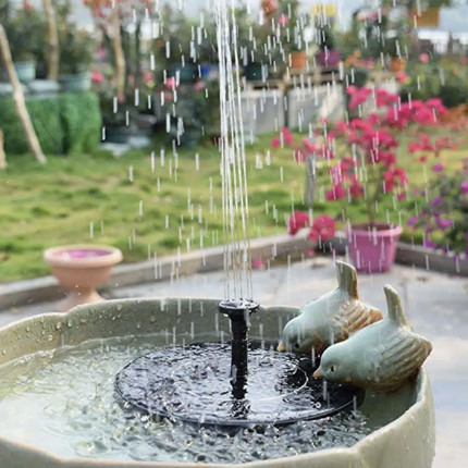 Päikesepatareiga purskkaev