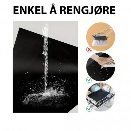 Kleepumisvastased grilli- ja küpsetusalused (2 tk)