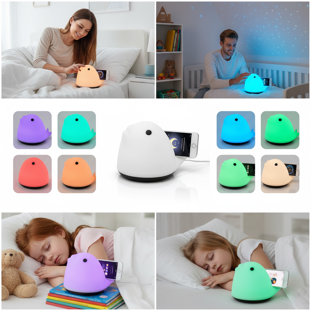 Laetav vaalakujuline lamp