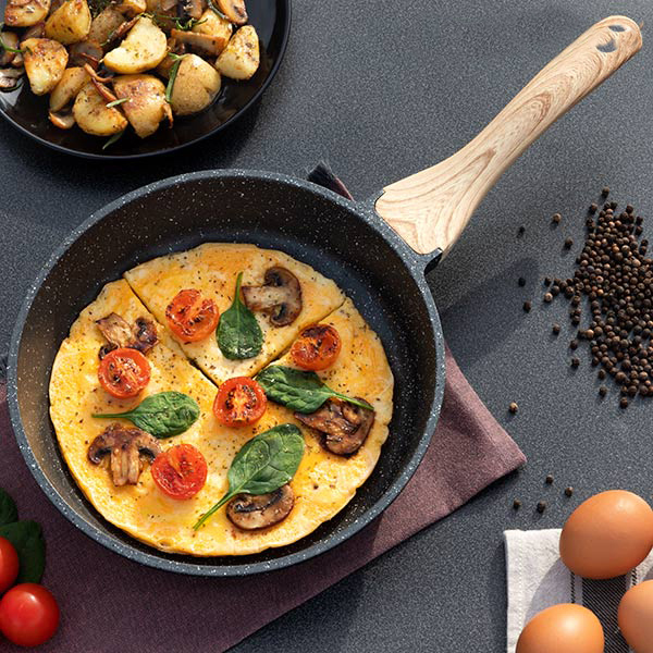 Premium praepann graniefektiga (24 cm)