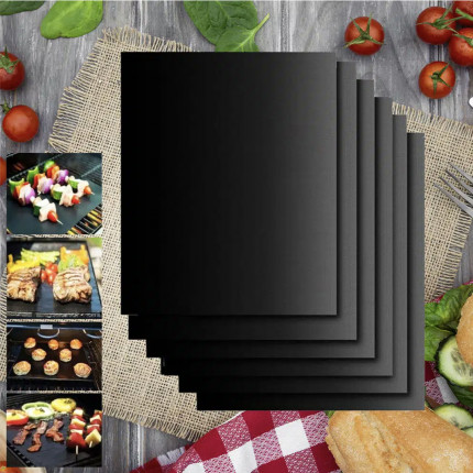 Kleepumisvastased grilli- ja küpsetusalused (2 tk)