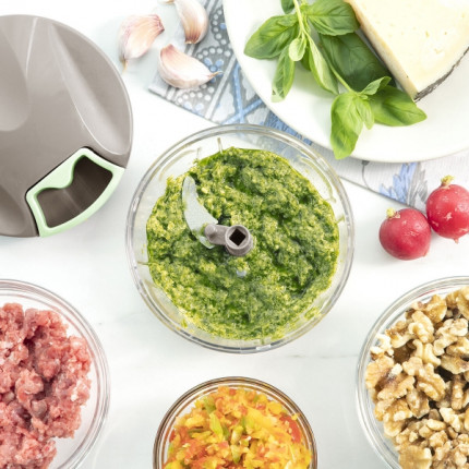 Manuaalne mitmeotstarbeline tõmbenööriga hakkija