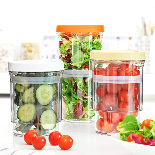 Suuruselt reguleeritavad toidukarbid (3 tk)